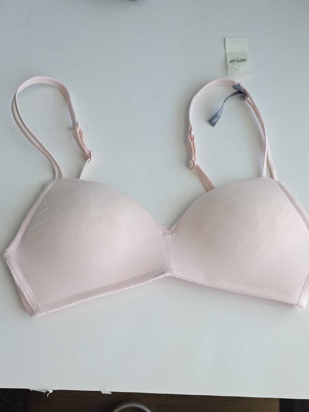 aerie Light Pink Seamless T-Shirt Bra 32B G006